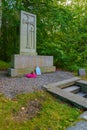 RAF memorial near royal Balmoral Castle Royalty Free Stock Photo