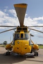 RAF Seaking Helicopter Royalty Free Stock Photo