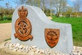 RAF Squadron memorial at the National Memorial Arboretum, Alrewas.