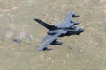 RAF Tornado GR4 flying through the Mach Loop