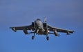 RAF Tornado Jet about to land. Royalty Free Stock Photo
