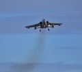 RAF Tornado Jet about to land. Royalty Free Stock Photo