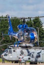 Aerospatiale SA-341G Gazelle helicopter HA-LFQ.