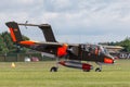 Former German Air Force Luftwaffe North American Rockwell OV-10B Bronco Royalty Free Stock Photo