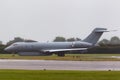 Royal Air Force RAF Raytheon Bombardier Sentinel R1 surveillance aircraft ZJ692 from No.5 Squadron based at RAF Waddington. Royalty Free Stock Photo