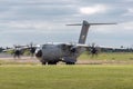 Turkish Air Force Airbus A400M transport aircraft 13-0009. Royalty Free Stock Photo