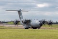 Turkish Air Force Airbus A400M transport aircraft 13-0009. Royalty Free Stock Photo