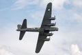 World War II era Boeing B-17 Flying Fortress bomber aircraft `Sally B` G-BEDF. Royalty Free Stock Photo