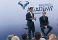 Rafa Nadal and Roger Federere at Nadal Academy