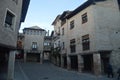 Rafael Ayerbe Square With Its Pretty Arched Soportals And Quables In Alquezar. Landscapes, Nature, History, Architecture. December