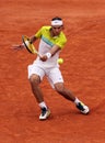 Rafael Nadal at Roland Garros 2009 Royalty Free Stock Photo
