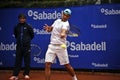 Rafael Nadal Training in Barcelona to the 62 edition of the Conde de Godo Trophy tennis tournament