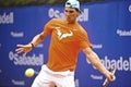 Rafael Nadal Training in Barcelona to the 62 edition of the Conde de Godo Trophy tennis tournament