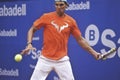 Rafael Nadal Training in Barcelona to the 62 edition of the Conde de Godo Trophy tennis tournament