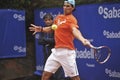 Rafael Nadal Training in Barcelona to the 62 edition of the Conde de Godo Trophy tennis tournament