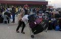 The Rafah border crossing opened after reconciliation talks between Hamas and Fatah in Cairo, mediated by Egypt