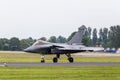 Rafale Solo Display slows after landing Royalty Free Stock Photo