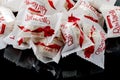 Raffaello ball shaped candies.