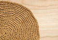 Raffia is an eco-friendly organic wood fiber that is easy to crochet
