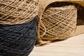 Raffia the organic wood fiber.