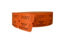 Raffle tickets Royalty Free Stock Photo