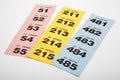 Raffle Tickets Royalty Free Stock Photo