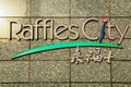 Raffles City Mall in Shanghai People Square Royalty Free Stock Photo