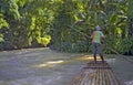 Raft Captain on River - Ochos Rios