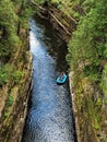 Rafters in Ausable Chasm