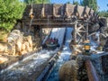 Rafters enjoying the Grizzly River Run, Disney California Adventure Park