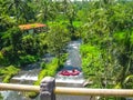 Rafting in the canyon on Balis mountain river