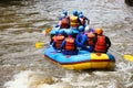 Rafting in Elo River, Borobudur, Magelang, Central Java