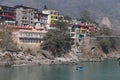 Rafting in ganga river is so much fun and is best what you can do once in rishikesh Royalty Free Stock Photo