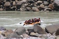 Rafting in the Ganges