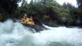 Rafting on the Kaituna River with GoPro