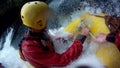 Rafting on the Kaituna River with GoPro