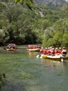 Rafting on river Cetina 1