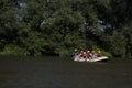 Rafting on the River Crisul Repede, Romania