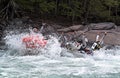 Rafting team celebrating win