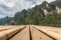 Rafting view at Khao Sok National Park, Surat Thani, Thailand Royalty Free Stock Photo