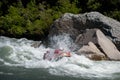 Rafting in the waters of the Ãâuble river in Chile.