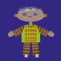 Rag doll boy Royalty Free Stock Photo