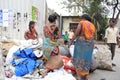 Hard Working Women Rag Pickers Royalty Free Stock Photo