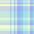 Rag vector pattern plaid, majestic background check fabric. Minimalist textile tartan seamless texture in light and blue colors