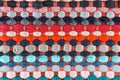 Rag Woven Rug Background Royalty Free Stock Photo