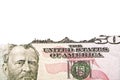 Ragged dollar, background for your illustrations Royalty Free Stock Photo