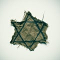 Ragged Jewish badge