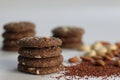 Ragi Cookies or Finger Millet Cookies. Delight in wholesome goodness with these delectable finger millet cookies topped with