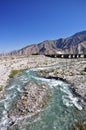 Raging Desert River Royalty Free Stock Photo