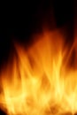 Raging fire Royalty Free Stock Photo